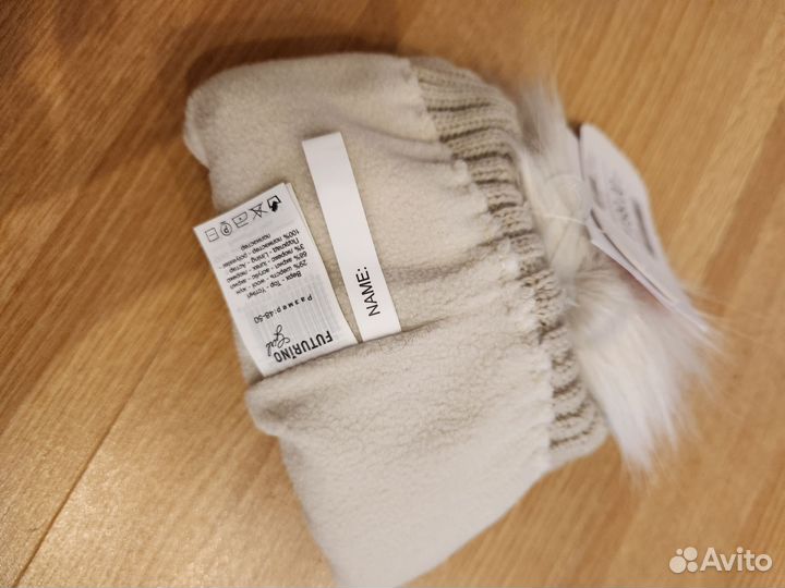 Шапка зимняя для девочки новая 48 50