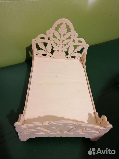 Кровать для кукол 23см