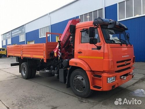 КамАЗ 43253-3010-69 с КМУ, 2023