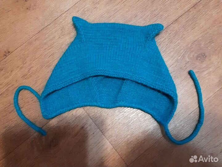 Чепчик с ушками, новинка 2023г