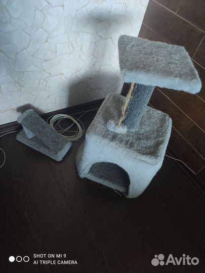 Когтеточка и домик