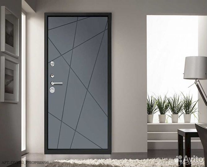 Дверь входная железная