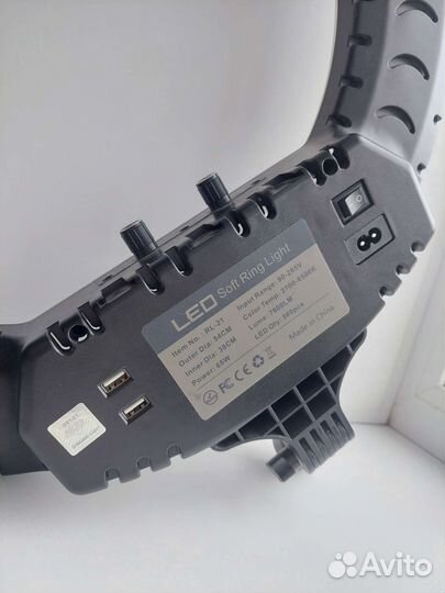 Кольцевая лампа 54 см бу