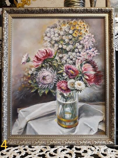 Картина холст/масло, натюрморты А.М. Михайлищевой