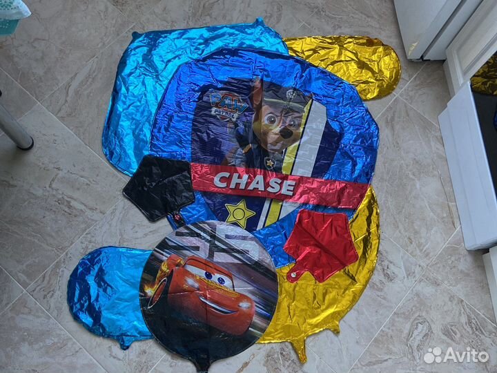 Воздушные шары фольгированные разные