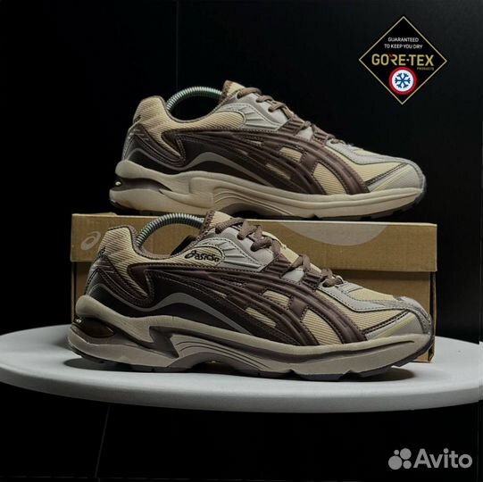 Кроссовки зимние Asics Gel-Preleus brown and begie