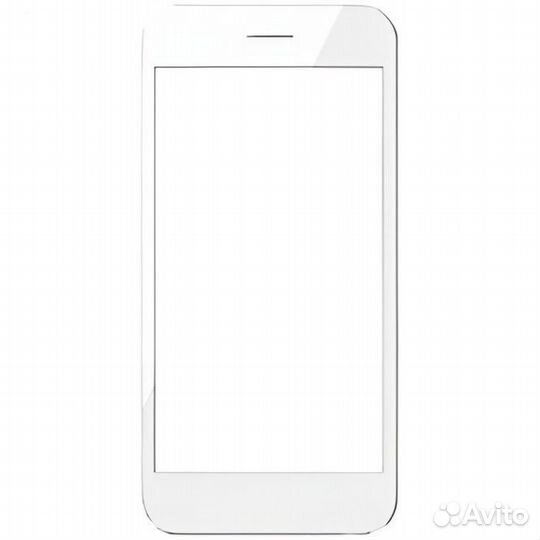 Защитное стекло 20D с сеткой для динамика iPhone 7