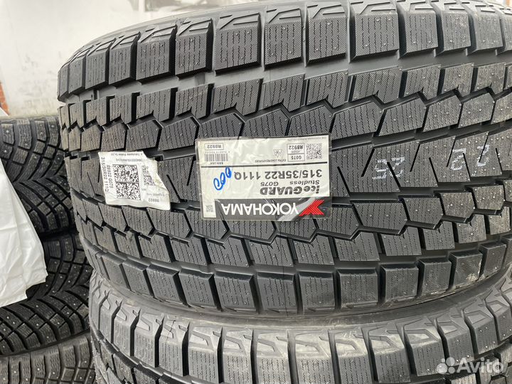 Yokohama Ice Guard SUV G075 285/40 R22 и 315/35 R22 110Q
