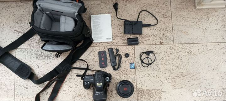 Sony slt-a57 зеркальный фотоаппарат + 2 объектива