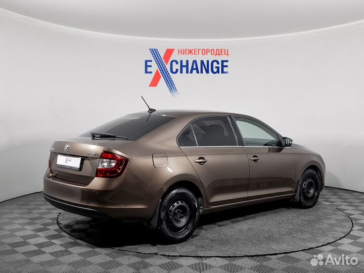 Skoda Rapid 1.6 МТ, 2018, 119 000 км