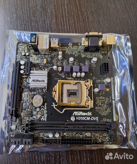 Материнская плата Asrock h310cm dvs