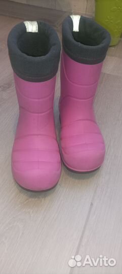 Сапоги демисезонные для девочки nordman