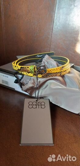 Ремень женский кожаный