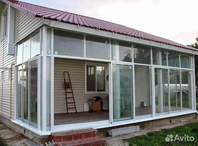 Остекление веранд беседок террас