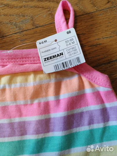 Майка боди для девочки