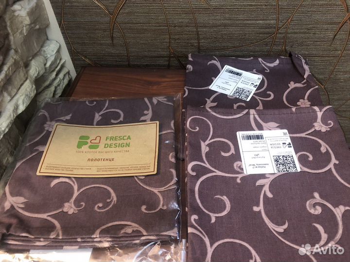 3 новых кухонных полотенца