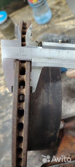 Диски тормозные задние prado 150