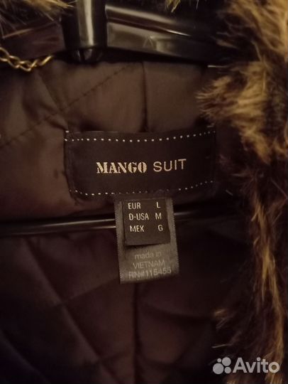 Пальто зимнее mango