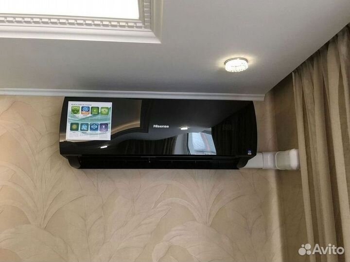 Сплит система с установкой