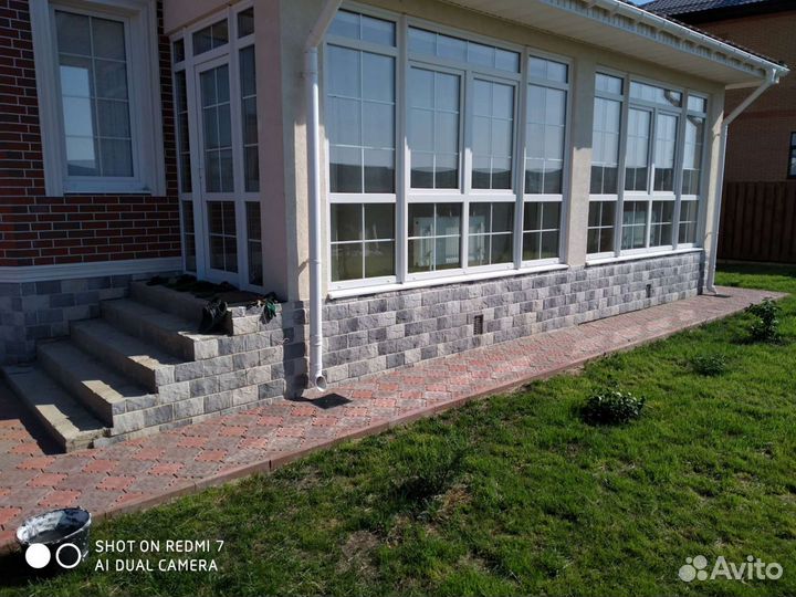 Укладка брусчатки и тротуарной плитки