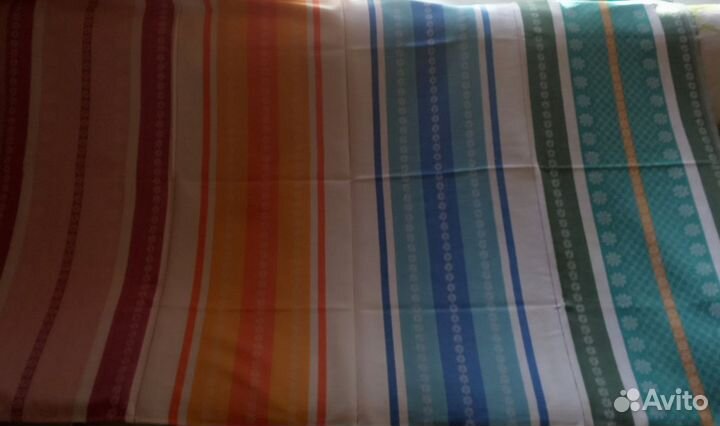 Скатерть лён СССР винтаж