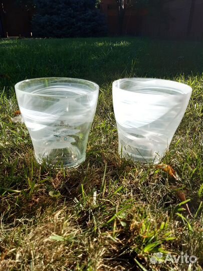 Стекляное кашпо для архидей Scheurich