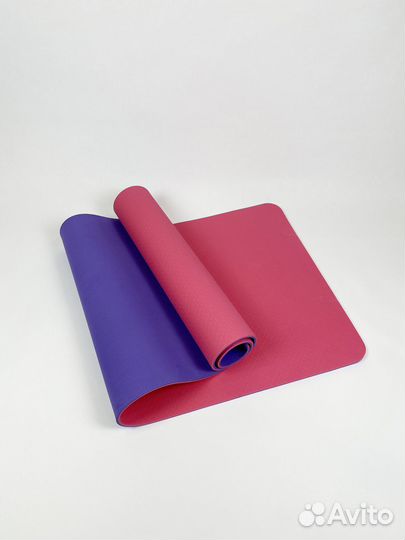 Коврик для йоги 8 мм + сумка чехол