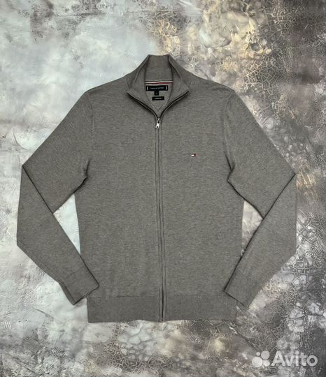 Зип Кофта Tommy Hilfiger Cotton Silk оригинал
