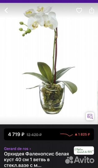 Искусственные цветы