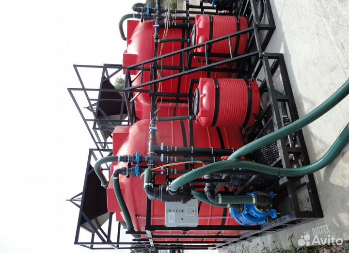 Растворный узел для удобрений