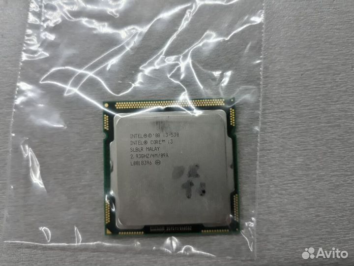 Процессор Socket 1156 Intel Core i3 530 4 потока