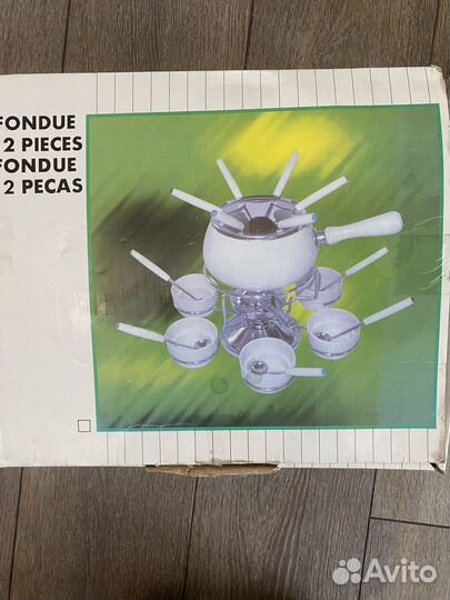 Набор для приготовления фондю новый