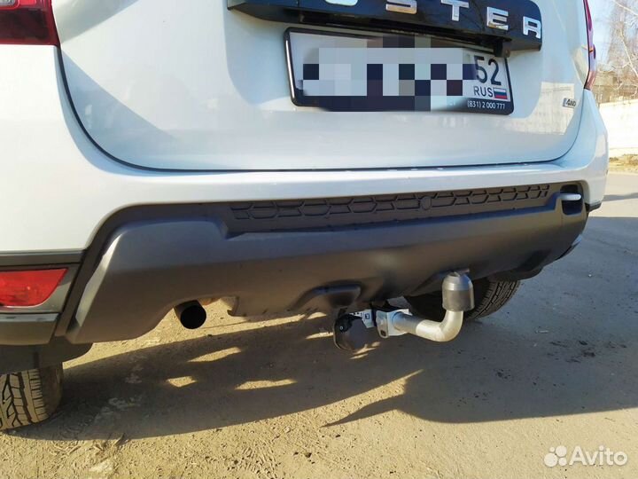 Фаркоп на Renault Duster с оцинкованным шаром