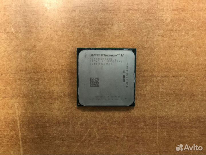 Процессор 4 ядра AMD Phenom II X4 925, sAM3