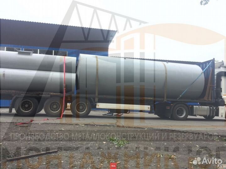 Резервуар Горизонтальный Стальной ргс-109 м3