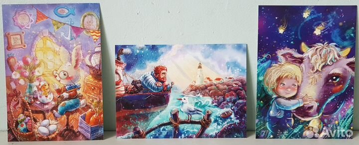 Авторские открытки Волшебство