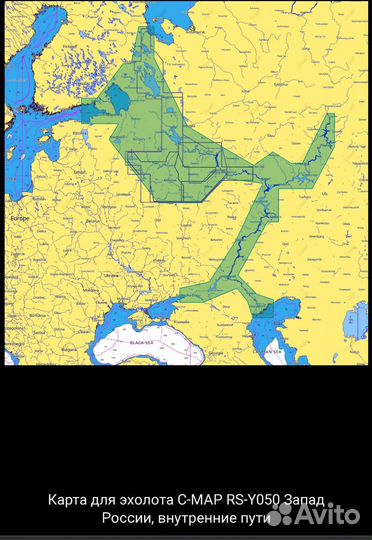 Карты глубин для эхолотов Lowrance Garmin