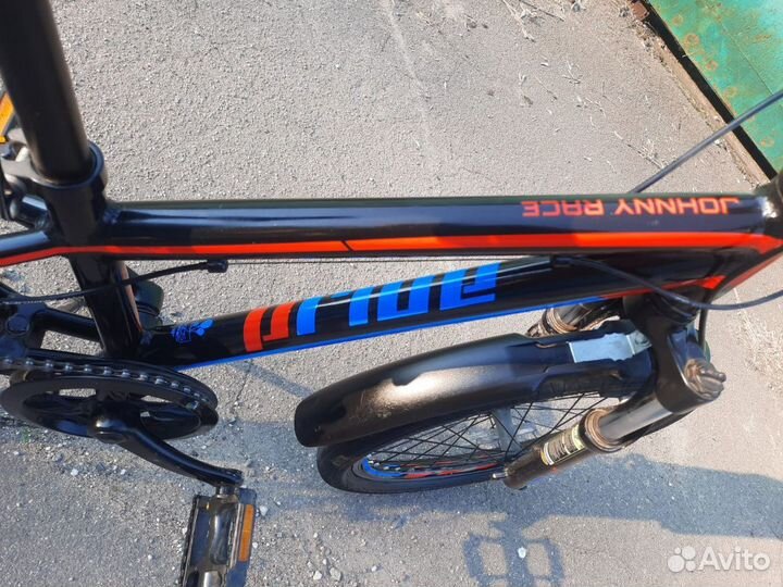 Велосипед детский pride johnny race 20