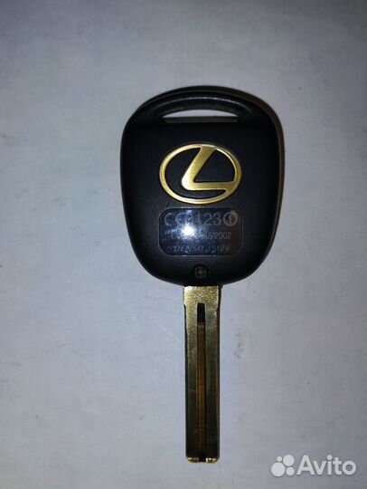 Ключ зажигания Lexus Оригинал