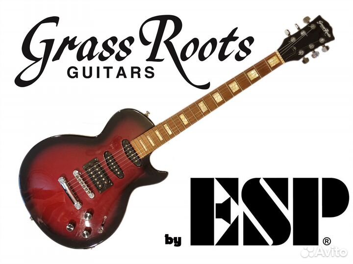 Grass Roots by ESP электрогитара Les Paul Luna Sea