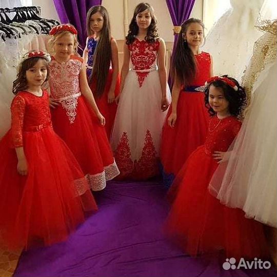Прокат детских платьев