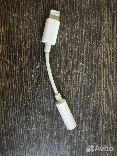 Переходник Apple lightning 3.5 jack (оригинал)