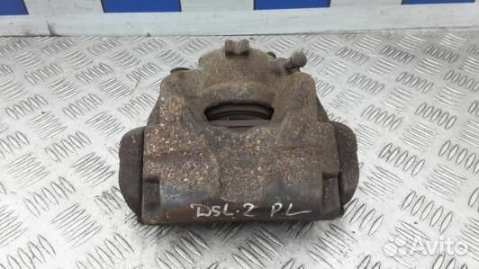 Суппорт тормозной передний левый renault megane 3