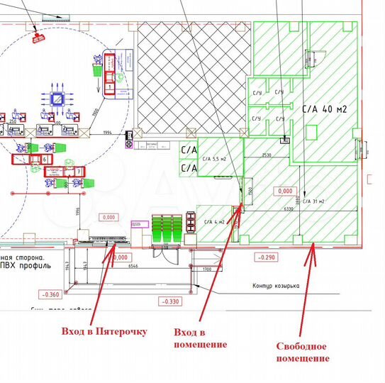 Торговая площадь, 31 м²