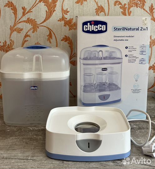 Стерилизатор паровой 2в1 Chicco