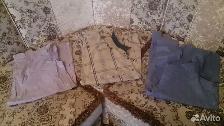 Рубашки в отличном состоянии,шорты спортивные