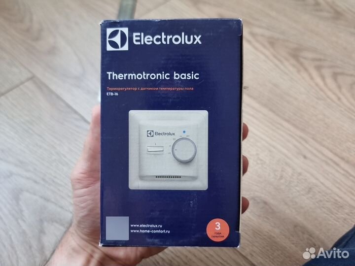 Терморегулятор для теплого пола electrolux etb-16