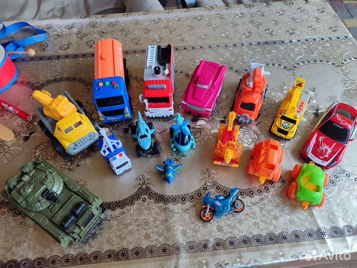 Детские машинки игрушки пакетом