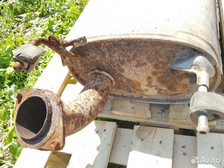 Глушитель средняя часть Toyota Land Cruiser Prado