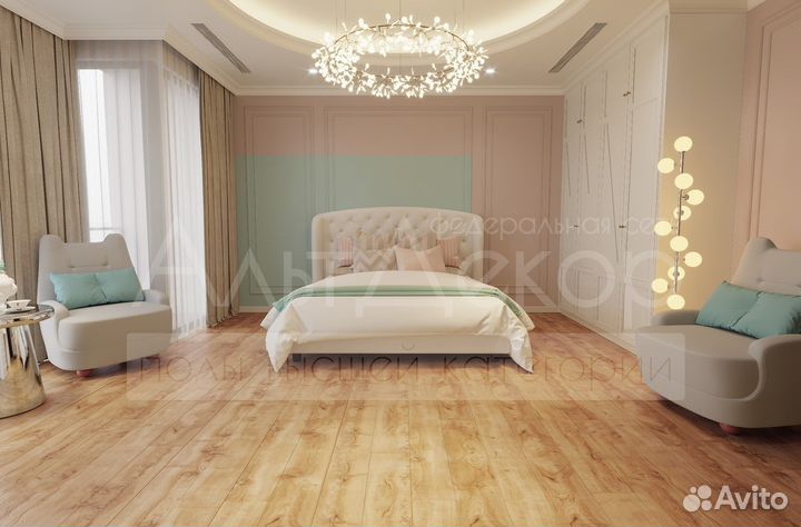 Ламинат Floor Shine Макарон 33 класс 12мм